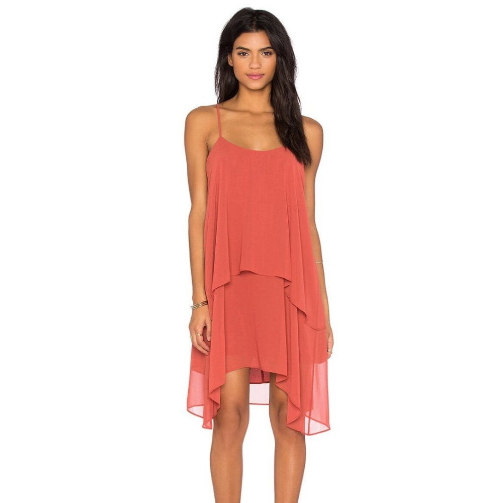 BCBGeneration Layered Tank Dress